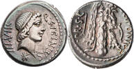 Römische Republik Denar Q. Sicinius und C. Coponius, ex Salton Collection -