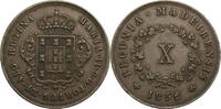 Portugal 10 Réis Maria II. (1834-1853) - Kursmünze (1842-1852) -