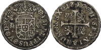 Spanien ½ Real Philip V. (1700-1724, 1724-1746) -