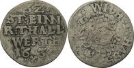 Hessen-Kassel 1 Albus (1/32 Taler) Wilhelm V. (1627-1637) -