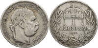 Österreich, Kaiserreich Korona Franz Josef I. (1848-1916) - Kursmünze -