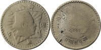 Nepal 50 Paisa Tribhuvan Bir Bikram Shah (1951-1955) - Kursmünze (1953-1954) -