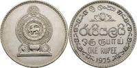Ceylon 1 Rupie Elisabeth II. (1952-2022) - Kursmünze (1963-1971) -