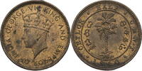 Ceylon 1 Cent Georg VI. (1936-1952) - Kursmünze (1937-1942) -
