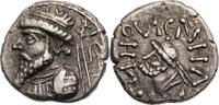 Elymais Drachme Kamnaskires V., Büste mit Diadem / Kopf mit Diadem -