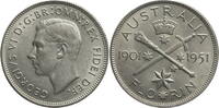 Australien Florin Georg VI. (1936-1952) - Auf 50 Jahre Konföderation -