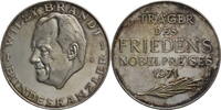 Bundesrepublik Deutschland Medaille Auf die Verleihung des Friedensnobelpreis für Willy Brandt -