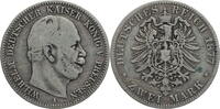 Kaiserreich, Preussen 2 Mark Wilhelm I. (1861-1888) - Kursmünze (1876-1884) -