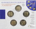 Bundesrepublik Deutschland 5 x 2 Euro Gedenkmünzenset - 30 Jahre Mauerfall -