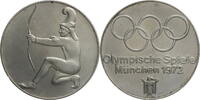 München Medaille Auf die Olympischen Sommerspiele 1972 in München -