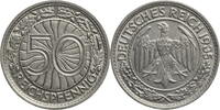 Weimarer Republik 50 Reichspfennig Kursmünze (1927-1938) -