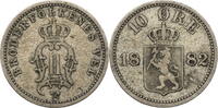 Norwegen 10 Öre Oskar II. (1872-1907) -