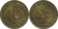 Bundesrepublik Deutschland 10 Pfennig Kursmünze (1950-2001) -