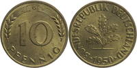 Bundesrepublik Deutschland 10 Pfennig Kursmünze (1950-2001) -