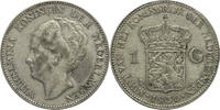 Niederlande 1 Gulden Wilhelmina (1890-1948) - Kursmünze (1922-1945) -