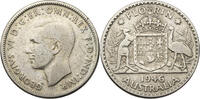 Australien Florin Georg VI. (1936-1952) - Kursmünze (1946-1947) -