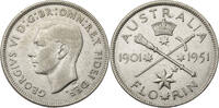 Australien Florin Georg VI. (1936-1952) - Auf 50 Jahre Konföderation -