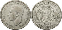 Australien Florin Georg VI. (1936-1952) - Kursmünze (1946-1947) -