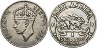 British East-Africa 1 Shilling Georg VI. (1936-1952) - Kursmünze (1948-1952) -