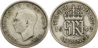 Großbritannien 6 Pence George VI. (1936-1952) - Kursmünze (1937-1946) -