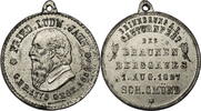 Schwäbisch Gmünd Medaille Friedrich Ludwig Jahn - Erinnerung auf das Gauturnfest des Braunen Berggaues -