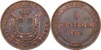 Italien, Toskana 5 Centesimi Victor Emmanuel II (1859-1860) -