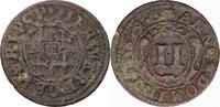Paderborn 2 Pfennig Hermann Werner von Metternich (1683-1704) -