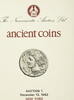 New York Literatur Numismatic Auction Ltd. - Ancient Coins - Auction 1 - 13. Dezember 1982 -