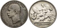 Griechenland 2 Drachmen George I. - Kursmünze -