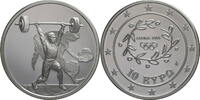 Griechenland 10 Euro Olympische Spiele 2004 in Athen - Gewichtheben -