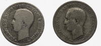 Griechenland 2 x 50 Lepta George I. (1863-1912) - Kursmünze (1868-1883) -
