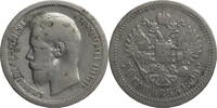 Russland, Zarenreich 50 Kopeken Nikolaus II. (1894-1917) - Kursmünze (1895-1914) - Paris -