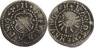 Baden-Durlach, Großherzogtum 2 Pfennige Friedrich VII. Magnus (1677-1709) Hachberger Landwährung -