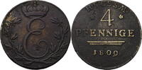 Sachsen-Coburg-Saalfeld 4 Pfennige Ernst I. (1806-1826) - Kursmünze (1809-1820) -