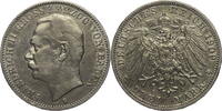 Kaiserreich, Baden 3 Mark 1909 G Friedrich II. (1907-1918) - Kursmünze (... 30,00 EUR Differenzbesteuert nach §25a UStG zzgl. 5,00 EUR Versand