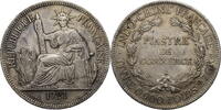 Indochina, Frankreich 1 Piaster Kursmünze (1885-1928) -