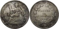 Indochina, Frankreich 1 Piaster Kursmünze (1885-1928) -