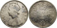 Indien, Britisch 1 Rupee Victoria (1837-1901) - Kursmünze (1862-1876) - Bombay -