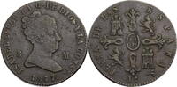 Spanien 8 Maravedis Isabel II. (1833-1868) - Kursmünze (1836-1858) - Jubia -