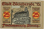 Bleicherode 25 Pfennig Ohne Kassennummer (KN) -