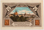 Lübeck 75 Pfennig Hilfsschein für den 1. Nordischen Briefmarkensammler und Händler-Tag -