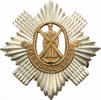 Großbritannien Badge Abzeichen der Royal Scots für die Kopfbedeckung -