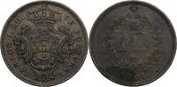 Azoren 10 Reis Carlos I. (1889-1908) -