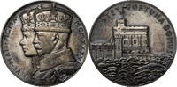 Großbritannien Medaille Auf die Silberhochzeit von George V. (1910-1936) und Mary von P. Metcalfe -