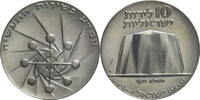 Israel 10 Lirot Auf den 23. Jahrestag der Unabhängigkeit - Wissenschaft im Dienst der Industrie -