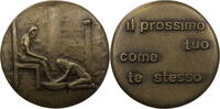 Italien, Republik Medaille Nächstenliebe / Fußwaschung von Tommaso Geraci -