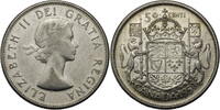 Kanada 50 Cents Elisabeth II. (1952-2022) - Kursmünze (1953-1958) -