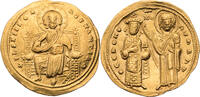 Byzanz Histamenon 1028-1034 Romanos III. Agyros, Christus / Romanos wird von Muttergottes bekrönt Vs. aus leicht verbrauchtem Stempel, sonst ss-vz