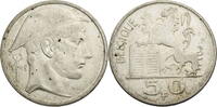 Belgien 50 Francs Leopold III. (1934-1951) - Kursmünze (1948-1954) - Französische Legende -