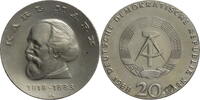 DDR 20 Mark Zum 150. Geburtstag von Karl Marx -
